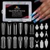 EBANKU 288-Piece Clear Matte Dual Nail Forms view 1