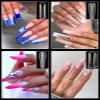 EBANKU 288-Piece Clear Matte Dual Nail Forms view 4