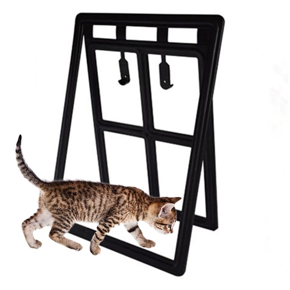 Energy-Efficient Pet Door with Weather-Resistant Design for Easy Installation—Ideal for Cats and Small Dogs