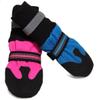 Waterproof Puppy Socks, Non-Slip Warm Breathable Paw Protectors, Reflective Dog Shoes, 4-Pack view 2