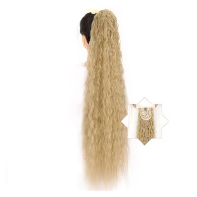 22/32-Inch Cornrow-Wave Ponytail Hair Extension