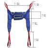 AYCDL Transfer Care Belt, Four-Point Support Sling for Home Use view 2