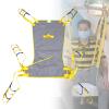 AYCDL Full-Body Patient Lift and Transfer Sling with Head Support, 180 kg Capacity view 1