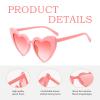 Meleager Retro Heart Sunglasses - 8 Pack view 3