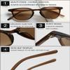 VEVESMUNDO Tinted Reading Sunglasses for Women and Men, Plastic Readers, +1.0 to +4.0, Transparent Brown Frame with Brown Lenses, +4.0, 1 Count view 4