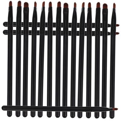 18-Piece Makeup Brush Set for Precise Application, Black