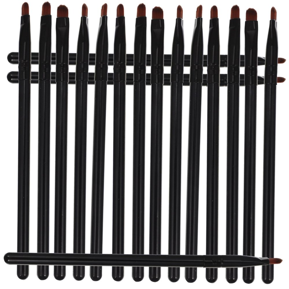 18-Piece Makeup Brush Set for Precise Application, Black