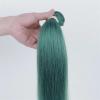 Green Braided Brazilian Straight Human Hair Bundles, 26/26/28/28 in view 2