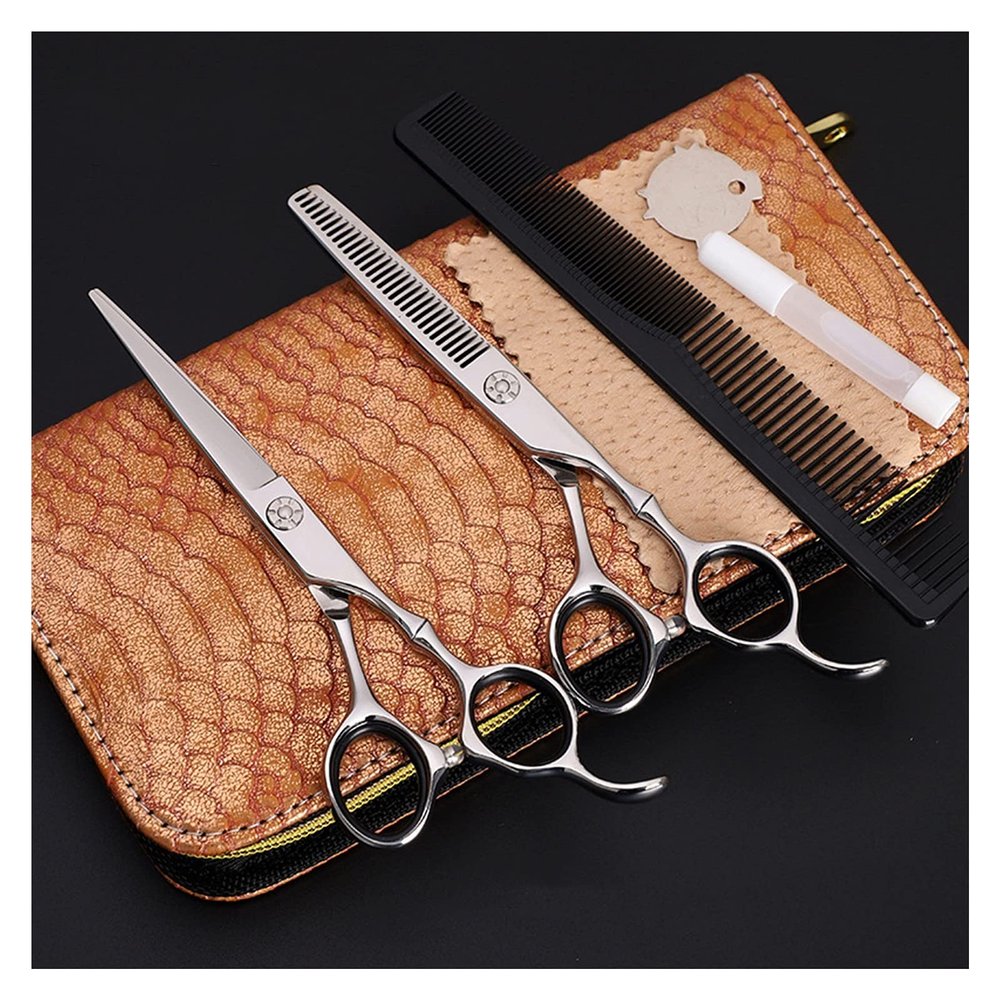 CrEev 6.0-Inch Hair-Cutting Scissors Set