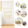 HEMOTON Macramé Wall Hanging Storage Net for Stuffed Animals and Toys view 4