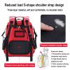 Cubstone Rear Wheelchair Bag, Mobility Scooter Backpack with Reflective Strip, Waterproof Large-Capacity Storage Bag view 4