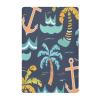 Crib Fitted Sheet with Spear Summer Beach Waves Design view 1