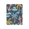 Crib Fitted Sheet with Spear Summer Beach Waves Design view 2