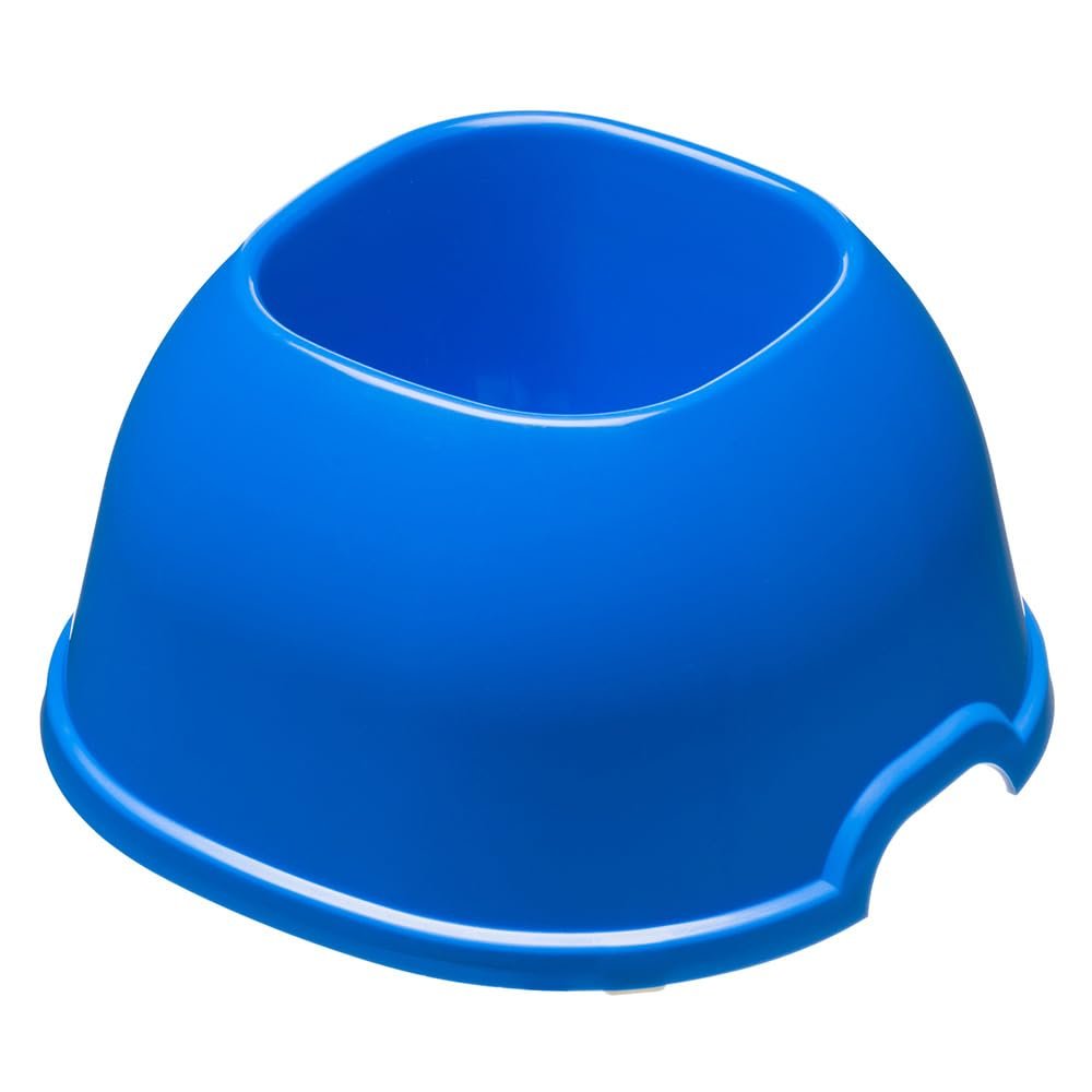 Ferplast Party Dog Bowl, Eco-Friendly, Non-Slip, Travel-Friendly, Recycled Plastic, Long-Ear Dog Design, Small (1.3 L)