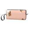 Australian Shepherd Red Merle Dog Pink Makeup Bag view 2