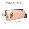 Australian Shepherd Red Merle Dog Pink Makeup Bag view 3
