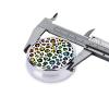 Rainbow Leopard Round Pill Case for Pocket or Handbag view 4