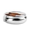 Colorful Highland Cow Pill Case, Round Pocket Pill Organizer for Handbags view 3
