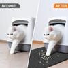 Xisnuient Double-Layer Cat Litter Mat, EVA Honeycomb Design, Washable, 40 x 60 cm, Gray view 3