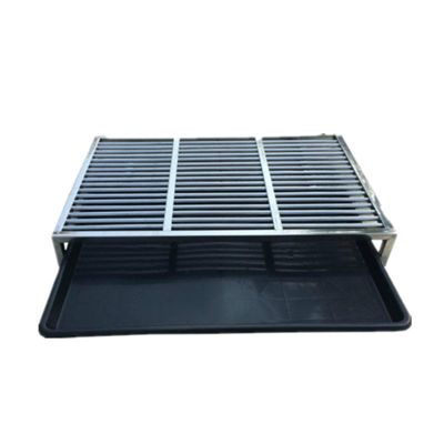 Stainless Steel Dog Toilet Training Tray for Small and Medium Dogs, Indoor Washable Puppy Potty, 73 cm/28.7 in