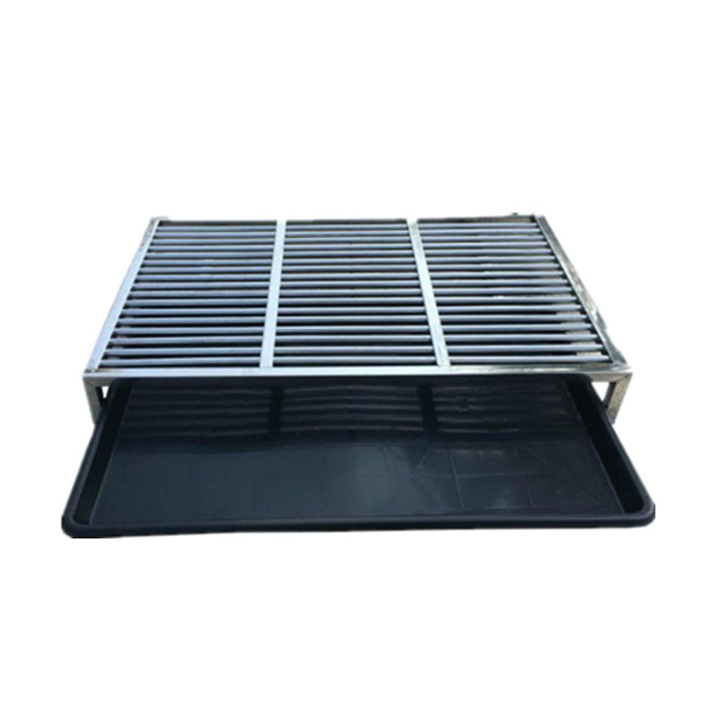 Stainless Steel Dog Toilet Training Tray for Small and Medium Dogs, Indoor Washable Puppy Potty, 73 cm/28.7 in