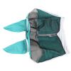 Horse Fly Mask with Ears, UV-Protection Mesh, Removable, Blue-Green view 1