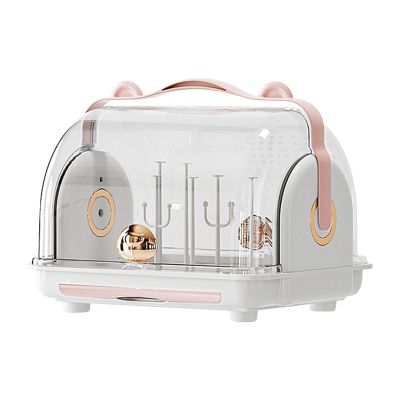 gifyym Baby Bottle Drying Rack, Large Baby Bottle Organizer