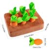Interactive Carrot Plush Puzzle Toy for Dogs view 4