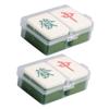 SKISUNO 4-Piece Green Polyurethane Makeup Sponge Set view 1