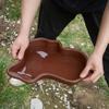 Ailan Turtle Bath, Natural River-Like Design, Burr-Free, Type +2 view 2