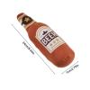 Fukamou Squeaky Dog Toy, Wine Bottle Chew Toy for Dogs view 4