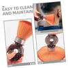 Healvian Beard and Neck Duster Brush with Comfortable Handle view 2
