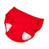 Breathable Cotton Adult Incontinence Pants, Red view 1