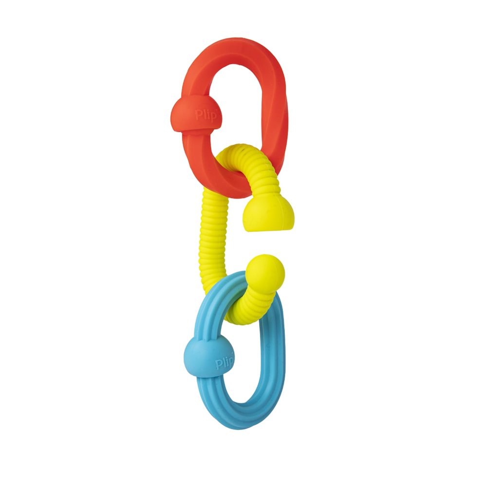 Fat Brain Toys Little Brainies Plip Grips Teething Rings
