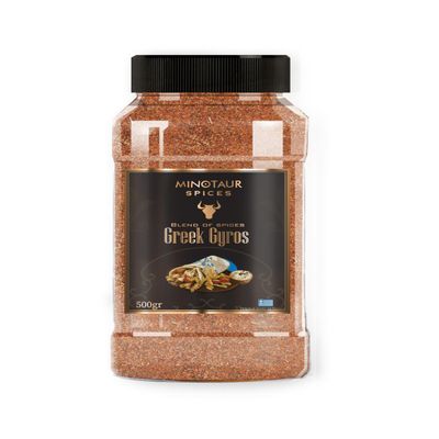 Minotaur Spices Greek Gyros Seasoning 500 g | Pork Seasoning Blend in a Tin