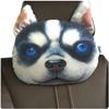 LPEIJIE Car Neck Pillow, Funny Siberian Husky Travel Pillow for Car Seat Headrest view 1