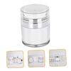 2-Pack 30 mL Plastic Pump Containers for Creams and Balms view 2