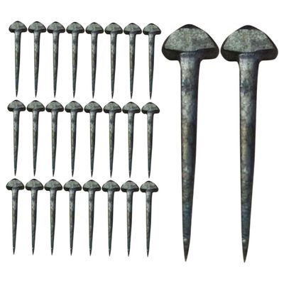 VILLFUL 50 Pcs Iron Nails for Horseshoes