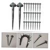 VILLFUL 50 Pcs Iron Nails for Horseshoes view 2