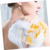 FOYTOKI 3-Piece Large Shower Sponges, Soft Mesh Bath Poufs for Body Exfoliation, Durable and Foaming, Random Colors view 2