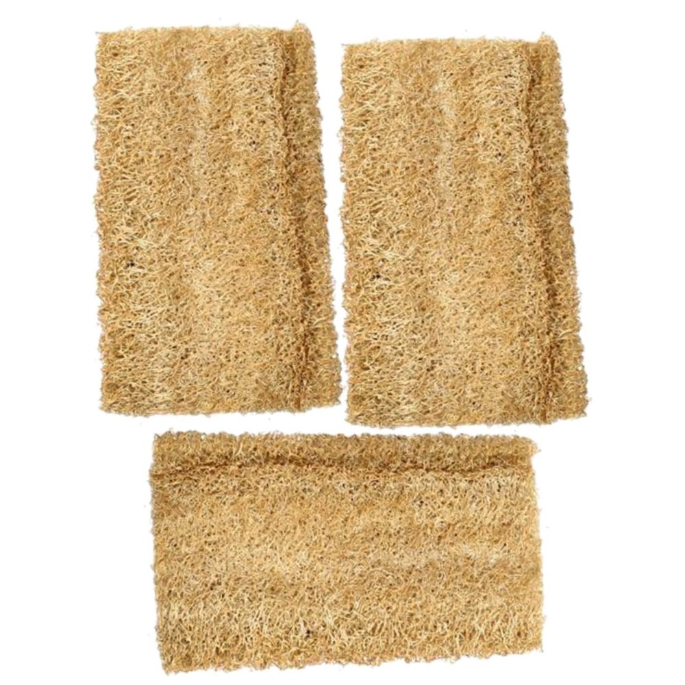 Ciieeo Pack of Natural Loofah Sponges for Dishes, Lightweight