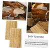 Ciieeo Pack of Natural Loofah Sponges for Dishes, Lightweight view 2