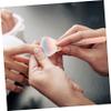 Healeved Ergonomic Plastic-Handle Nail Dust and Makeup Brush view 2