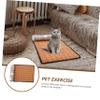INOOMP Cooling Mat for Cats, Blue, Summer Pet Cage Mat view 4