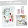 Pink Volcanic Rock Facial Massage Ball for Daily Care view 4