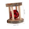 Supvox 2-Piece Wooden Chew Toys for Rabbits and Hamsters view 3