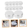 Healeved 12-Piece Reusable Aluminum Cream Jars, 80 ml, Leakproof, Compact Travel Containers for Creams and Butters view 4