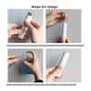 TMAOZW Portable Mini Perfume Atomizer Bottle with Marble Pattern, Refillable, Pink 12 ml view 4