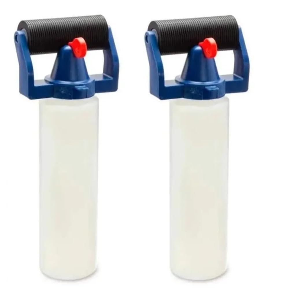 Rordigo 2-Piece PE Plastic Glue Applicator Bottles, 8 oz, PP, for Woodworking and Painting Supplies