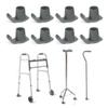 Rordigo Walker 8-Piece Replacement Ski Glider Set view 2